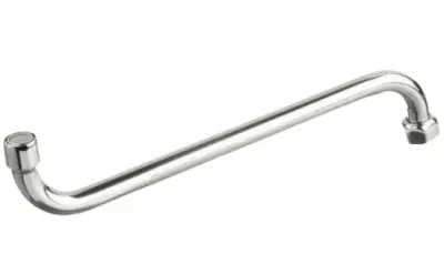 Излив круглый S-образный с аэратором 30см MELODIA MKP20692P РУС, , шт в интернет-магазине Патент24.рф