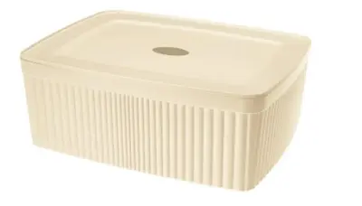 Корзина с/крышкой 6,55л 29,5х22,5х11см в ассорт. , , шт в интернет-магазине Патент24.рф