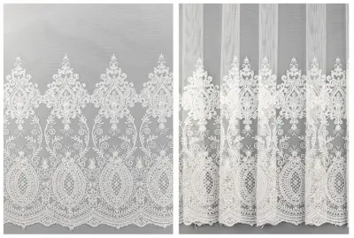 Тюль Долорес 300х260 белый с золотом ГП, , шт в интернет-магазине Патент24.рф