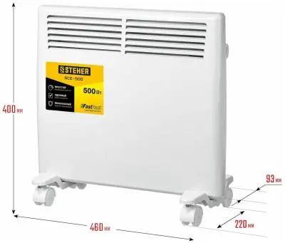 Конвектор конвектор steher e серия 0,5квт sce-500 в интернет-магазине Патент24.рф