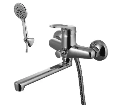 Смеситель LEMARK Омега ванна плоск.излив 200мм LM3110C, , шт в интернет-магазине Патент24.рф