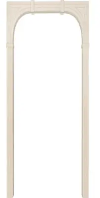 Арка ПВХ до 30 см беленый дуб (до 1,5м ширина проема) , , шт в интернет-магазине Патент24.рф