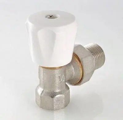 Клапан д/подключения радиатора ручн.угловой 3/4" комп VT.007, , шт в интернет-магазине Патент24.рф