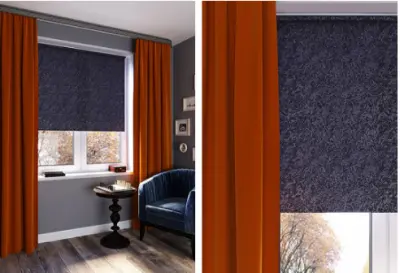 Мини Ролета Фрост 72,5х175 темно-синий ГП, , шт в интернет-магазине Патент24.рф