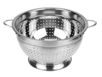 Дуршлаг нерж. д.24см Премиум с ручками, на подставке, , шт в интернет-магазине Патент24.рф