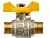 Кран шаровый TeRma-R газ. 1/2"н/н бант 30564, , шт в интернет-магазине Патент24.рф