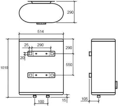 Водонагреватель водонагреватель thermex dion 50 v в интернет-магазине Патент24.рф
