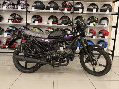 Мопед VMC NOVA RS CM48Q 48см3 серия R1250 черный/фиолетовый, , шт в интернет-магазине Патент24.рф