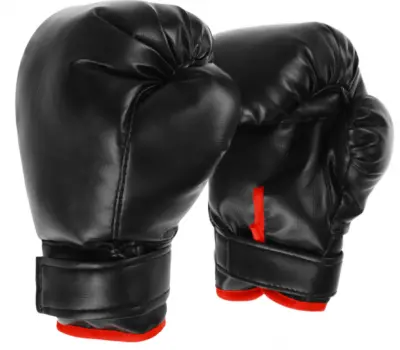 Перчатки боксерские, детские, черные 3907897, , пар в интернет-магазине Патент24.рф