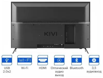 Телевизор Kivi 32" 32H750NB Smart черный в интернет-магазине Патент24.рф