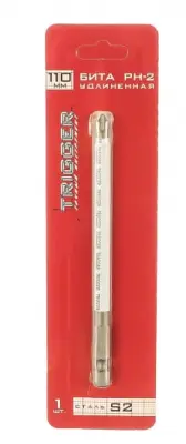 Бита ПРОФИ РН2 110мм удлиненная ТРИГГЕР 84984, , шт в интернет-магазине Патент24.рф