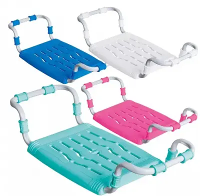 Сиденье мет/пласт д/ванны 35х29см "Комфорт" раздв.каркас 65-70х16см макс.нагр.100кг, , шт в интернет-магазине Патент24.рф