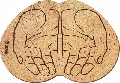 Коврик-сиденье д/бани и сауны Ладони 43х30см, пробковый , 40241 , , шт в интернет-магазине Патент24.рф