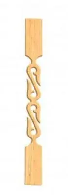 Балясина прорезная №5 90х20х900мм сорт Б, , шт в интернет-магазине Патент24.рф Балясина прорезная №5 90х20х900мм сорт Б, , шт в интернет-магазине Патент24.рф