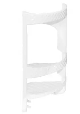 Полка пл. д/ванной угловая 28х18х47см 05124, , шт в интернет-магазине Патент24.рф