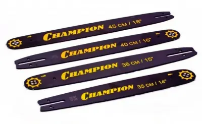 Набор шина д/бензопил CHAMPION 16"-3/8- 56зв.+ 2 цепи (160SDEA041) 952930, , шт в интернет-магазине Патент24.рф