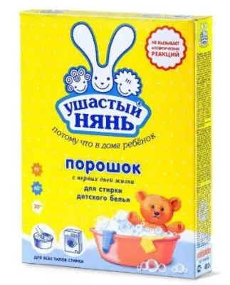 Порошок стир. "УШАСТЫЙ НЯНЬ" 400г., , шт в интернет-магазине Патент24.рф