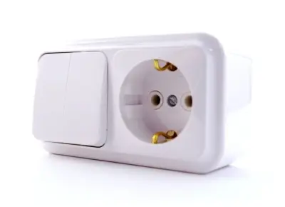 Блок 2ОП (2кл.выкл.+роз.) "Пралеска" 2В-РЦ-523, , шт в интернет-магазине Патент24.рф