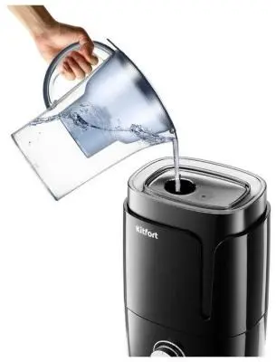 Увлажнитель увлажнитель kitfort kt-2802-2 черный в интернет-магазине Патент24.рф