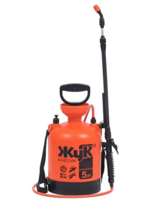 Опрыскиватель ОП-207 ЖУК 5л.+брандспойт, , шт в интернет-магазине Патент24.рф