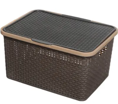 Ящик пл универс 30,0л прямоуг "Артлайн" 46х34,5х24,5см , , шт в интернет-магазине Патент24.рф