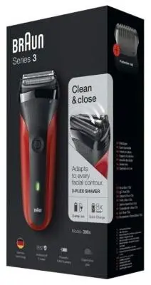 Бритва электрическая Braun 300s S3 Red в интернет-магазине Патент24.рф Бритва электрическая Braun 300s S3 Red в интернет-магазине Патент24.рф
