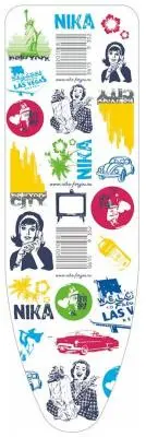 Доска гладильная доска гладильная ника 3м 122х34,5см ткань х/б/металл эл/удлин рег/выс до 93см в интернет-магазине Патент24.рф