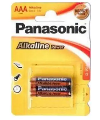 Элемент питания элемент питания panasonic alkaline power lr03/286 bl2, , упак в интернет-магазине Патент24.рф