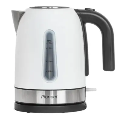 Чайник электрический Pioneer KE556M white в интернет-магазине Патент24.рф
