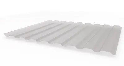 Поликарбонат профилированный МП-20 1,15х2,0х0,8мм прозрачный, , л. в интернет-магазине Патент24.рф