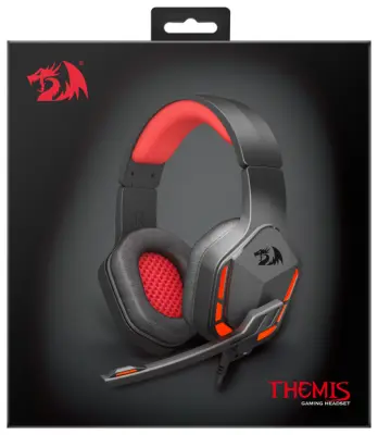 Гарнитура REDRAGON Pelias 3.5 джек, черные в интернет-магазине Патент24.рф