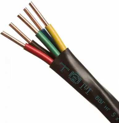 Кабель ВВГ 5х2,5, , м в интернет-магазине Патент24.рф