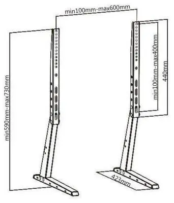 Кронштейн для ТВ ITech KF-1 в интернет-магазине Патент24.рф