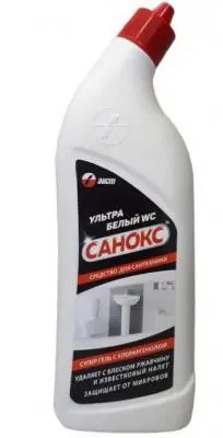 САНОКС 1,1л. Гель д/сантех. Ультра белый, , шт в интернет-магазине Патент24.рф