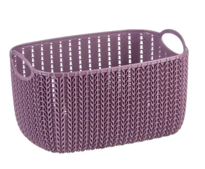 Корзинка Вязание 4л. 13х17х24см в асс-те М2380, , шт в интернет-магазине Патент24.рф