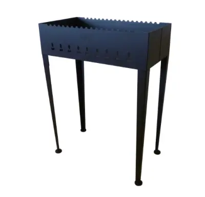 Мангал стационар."Малыш", сталь 08ПС толщ. 1,5мм, ножки уклад. внутрь 3474734, , шт в интернет-магазине Патент24.рф