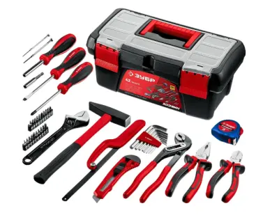 Набор инструм. ЗУБР "Хозяин-42" 42 пр. 22105, , шт в интернет-магазине Патент24.рф