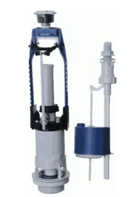 Арматура д/бачка кнопка ниж.подв. метализ. А 105.57.27.3 Псков, , шт в интернет-магазине Патент24.рф