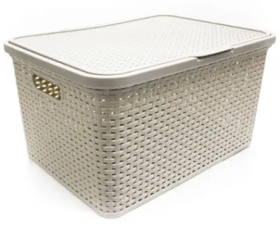 Ящик пл универс 30,0л прямоуг "Артлайн" 46х34,5х24,5см , , шт в интернет-магазине Патент24.рф