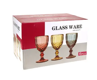 Набор ст бокалов 6 шт. Прага 320мл д/воды д8,7см h17см 79035-2, , шт в интернет-магазине Патент24.рф