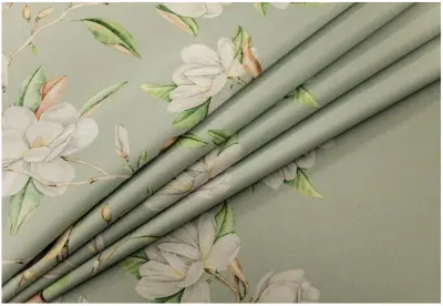 Комплект портьер Райский сад 140х160 мятный с подхватами по 2 шт ГП, , шт в интернет-магазине Патент24.рф