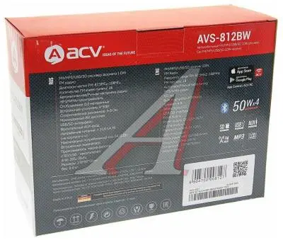 Магнитола ACV AVS-812BW в интернет-магазине Патент24.рф