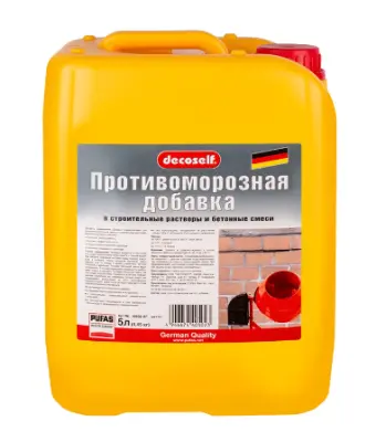 Противоморозная добавка в строит раств. и бетон.до -15С ПУФАС (5л=6,65кг), , шт в интернет-магазине Патент24.рф