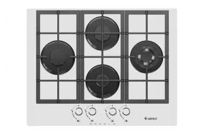 Панель варочная Gefest ПВГ 2231-01 Р12 (белое стекло) в интернет-магазине Патент24.рф