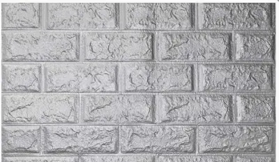 Панель самокл. 70х77 "Кирпич стальной" 3D wall sticker, , шт в интернет-магазине Патент24.рф