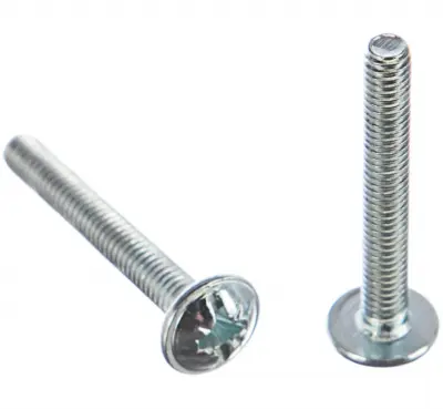 Винт для крепления ручки М4х30 белый цинк 8шт., , упак в интернет-магазине Патент24.рф