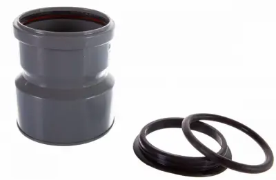 Переходник РР на чугун.трубу 110/123мм Политрон, PRO AQUA COMFORT, , шт в интернет-магазине Патент24.рф