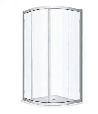 Передние стекла ПС5 90х90 полукруг, глубокий поддон, Стандарт, прозрачные, , шт в интернет-магазине Патент24.рф