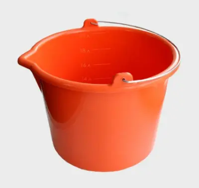 Ведро 20л усиленное ударопрочное с носиком д/красок и сух.смесей Profi Decor, , шт в интернет-магазине Патент24.рф