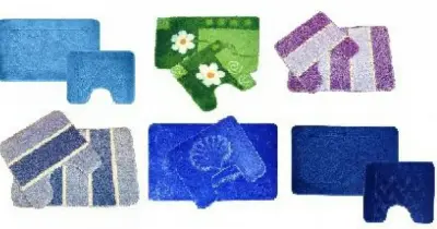 Коврик д/ванны 60х100 2пр. СТАНДАРТ в асс-те, , шт в интернет-магазине Патент24.рф